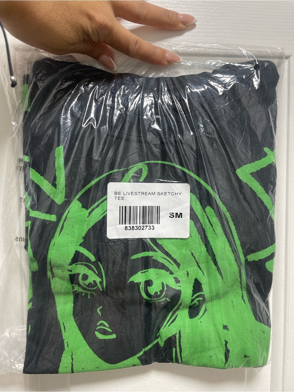 Billie Eilish “Where Do We Go” Livestream Sketchy Tee - S
